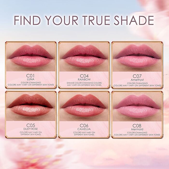 Catkin Marble Lip Balm - 2 Colors - #C07 Amethyst - 3.5g