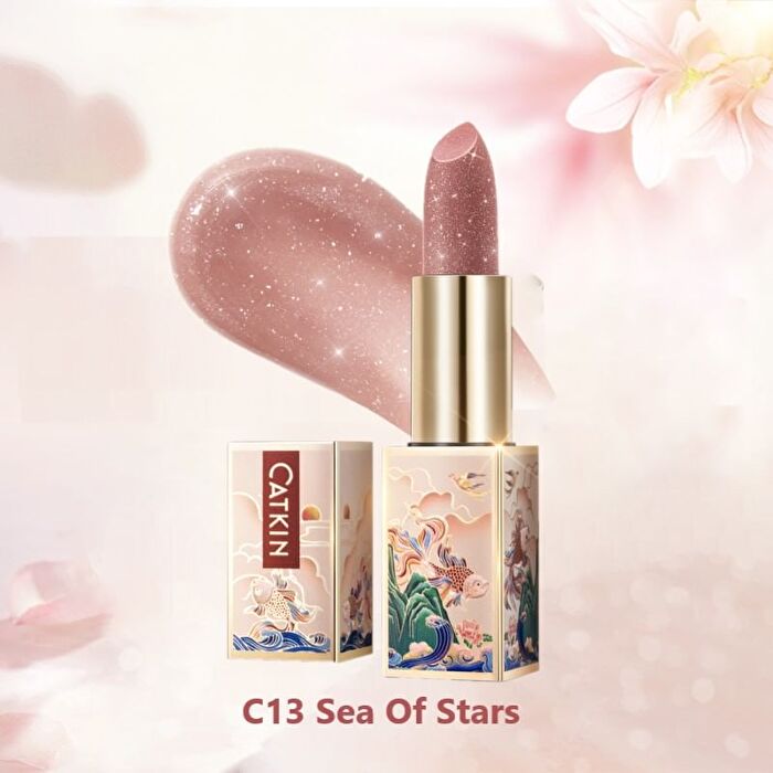 Catkin Moonlight Glitter Lip Balm (12-15) - #C13 Sea Of Stars - 3.5g