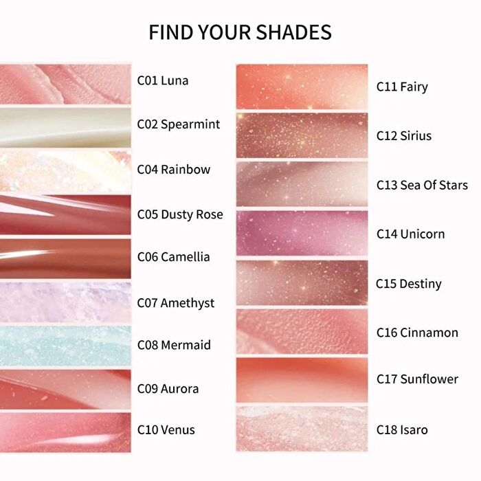 Catkin Moonlight Glitter Lip Balm (12-15) - #C14 Unicorn - 3.5g