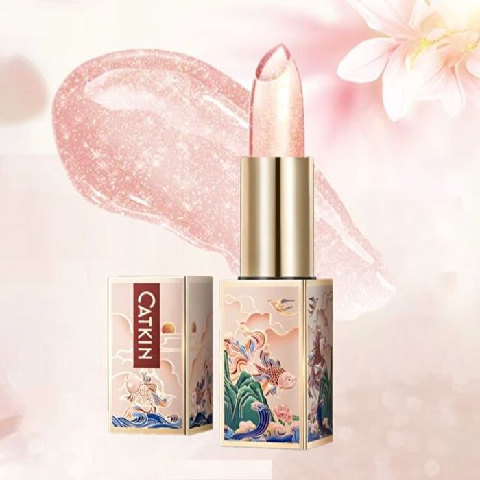 Catkin Moonlight Glitter Lip Balm (16-18) - #C16 Cinnamon - 3.5g