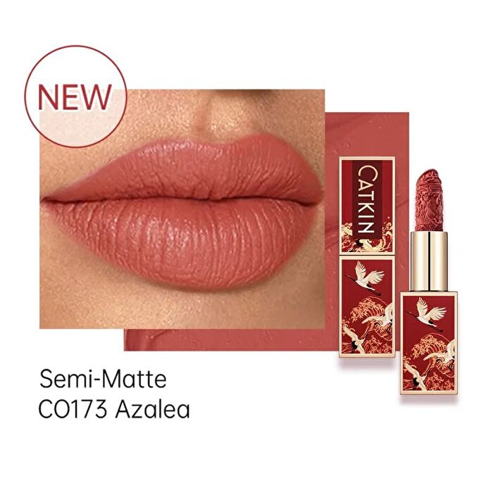 Catkin Rouge Lipstick - 4 Colors - #CO173 Azalea - 3.2g