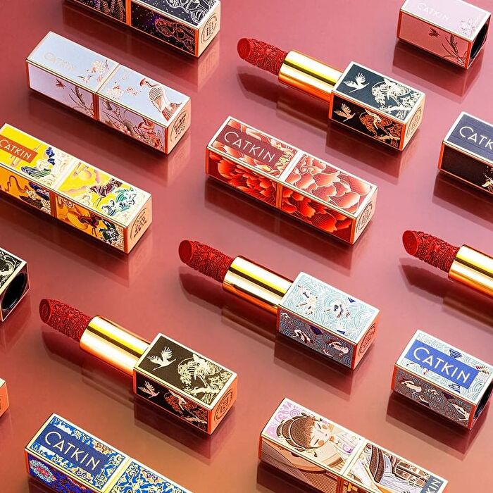 Catkin Rouge Lipstick - 4 Colors - #CO174 Coral - 3.2g
