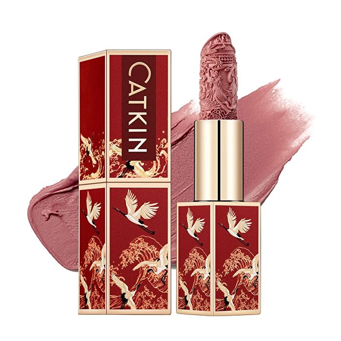 Catkin Rouge Lipstick - 4 Colors - #CO174 Coral - 3.2g