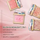 Catkin 2 In 1 Highlighter & Cheek Blush - C05 - #C05 Rose Glow - 10g