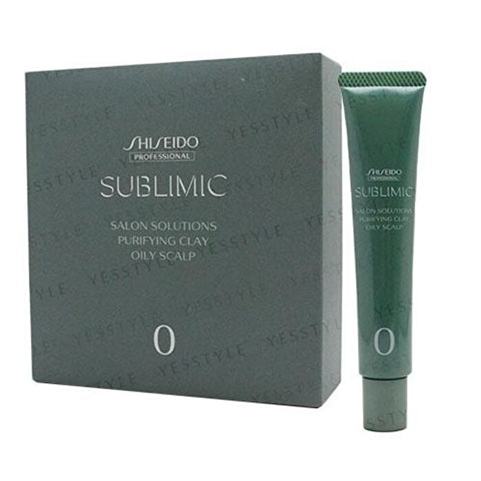 Professional Sublimic Salon Solutions Purifying Clay Oily Scalp - 30g x 12