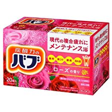 Bub Bath Salt Tablet Rose - 20 pcs