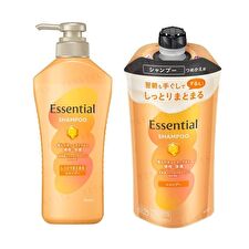 Kao Essential Moisturizing Shampoo - 300ml Refill