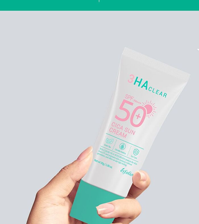 esfolio 3HA Clear Cica Sun Cream - 30g
