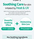 esfolio 3HA Clear Soothing Sun Cushion - 2 Colors - Snow White