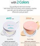 esfolio 3HA Clear Soothing Sun Cushion - 2 Colors - Peach Beige