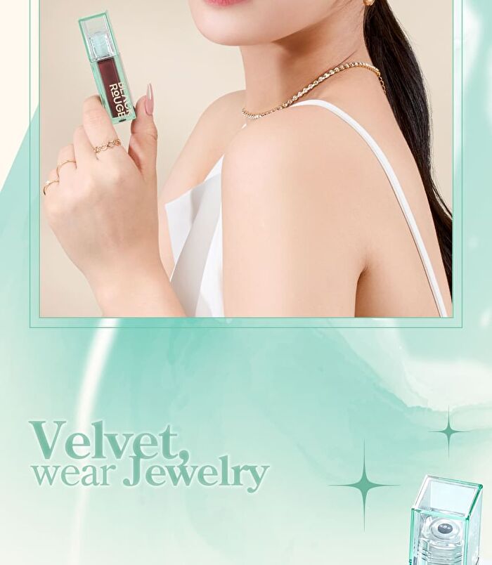 Black Rouge Double Layer Over Velvet Tint Jewelry Edition - 7 Colors - DL20 Amethyst