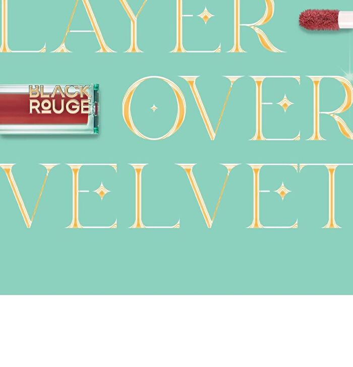Black Rouge Double Layer Over Velvet Tint Jewelry Edition - 7 Colors - DL21 Brick Jasper