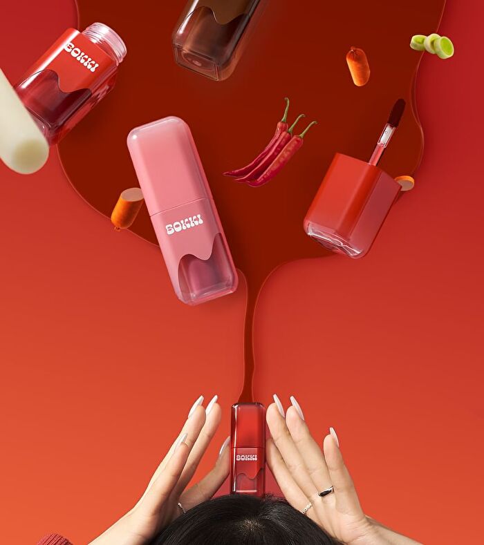 Black Rouge Glow Bokki Tint - 12 Colors - GB03 Chili Pink
