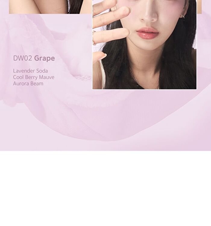Black Rouge Dewy Whip Cheek And Beam - 3 Colors - DW01 Strawberry