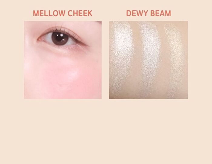 Black Rouge Dewy Whip Cheek And Beam - 3 Colors - DW02 Grape