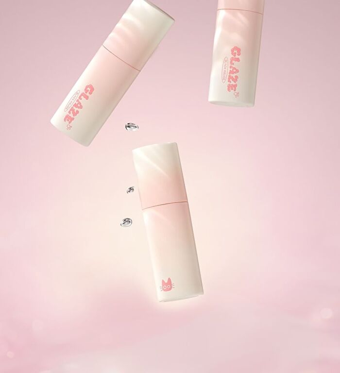 Black Rouge Chewy Lip Glaze - 7 Colors - GZ01 Peach Blossom