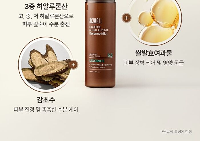 Licorice pH Balancing Essence Mist - 2024 Version - 100ml