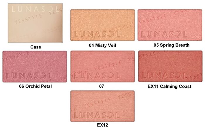 Lunasol Coloring Sheer Cheeks Glow - 07 Refill