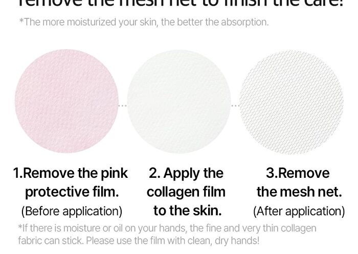 mixsoon Melting Collagen Eye Film - 5 pairs