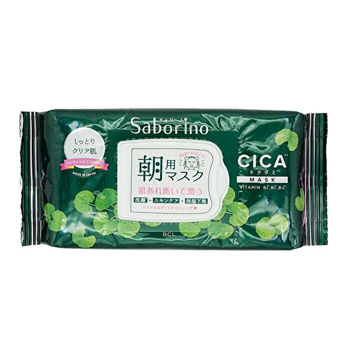 Bcl Saborino Morning Mask CICA - 28 pcs