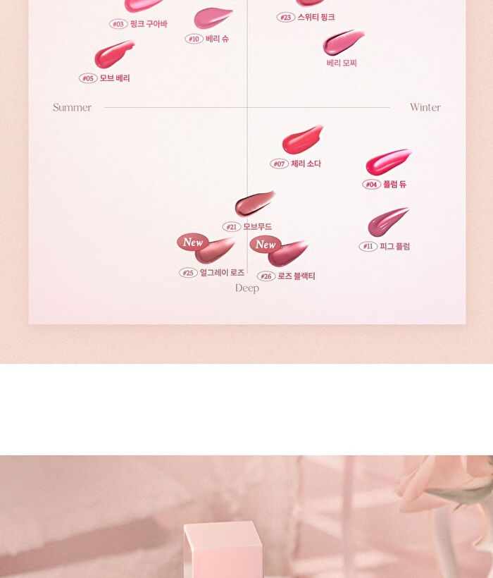 dasique Juicy Dewy Tint Rose Milk Tea Collection - 2 Colors - #26 Rose Black Tea