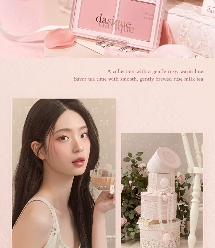 dasique Blending Mood Cheek Rose Milk Tea Collection - #15 Rose Milk Tea