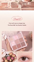 dasique Shadow Palette Rose Milk Tea Collection - #27 Rose Milk Tea