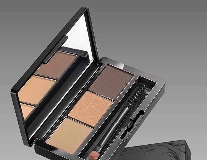 Mist Shaped Tri-Color Eyebrow Powder - 3 Colors - 02# Smoke Gray - 4.8g