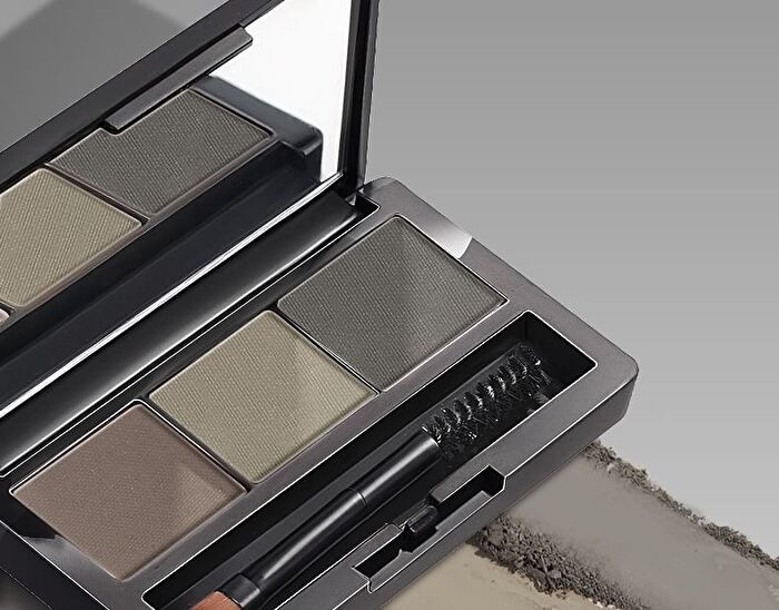 Mist Shaped Tri-Color Eyebrow Powder - 3 Colors - 02# Smoke Gray - 4.8g