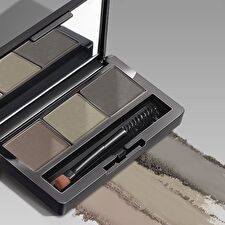 Mist Shaped Tri-Color Eyebrow Powder - 3 Colors - 02# Smoke Gray - 4.8g