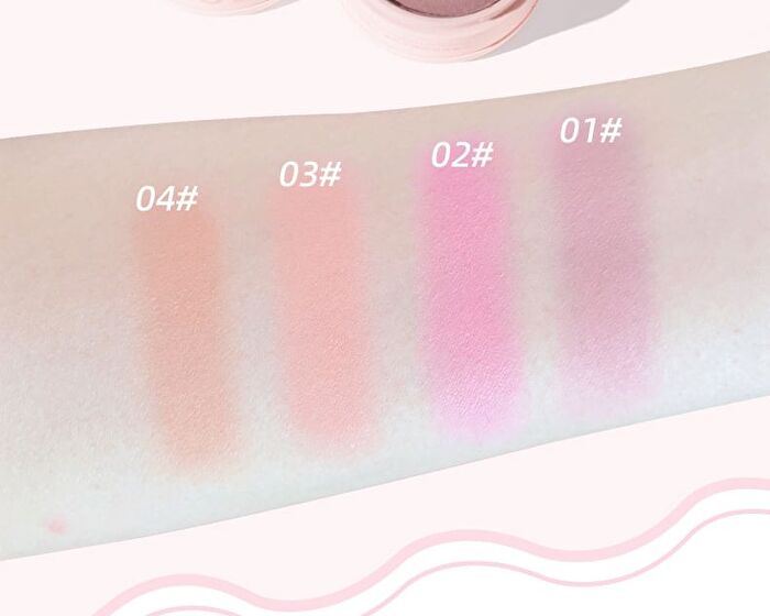 Spring Blossom Blusher - 4 Colors - 01# Cat Claw Pink - 2.3g