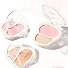 Sweet Encounter Highlighter Blush Palette - 3 Types - 03# Shell Kisses - 5.6g
