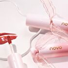 Aqua Glow Ribbon Lip Gloss - 6 Colors - 01# Soft Milk Tea - 3.5g