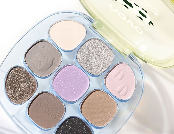 Drunken Eyes 9 Color Eyeshadow Palette - 3 Types - 02# Sweet Rabbit - 9g