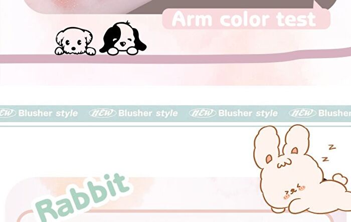 Drunken Eyes 9 Color Eyeshadow Palette - 3 Types - 02# Sweet Rabbit - 9g