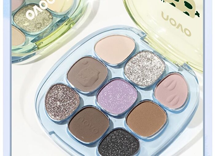 Drunken Eyes 9 Color Eyeshadow Palette - 3 Types - 02# Sweet Rabbit - 9g