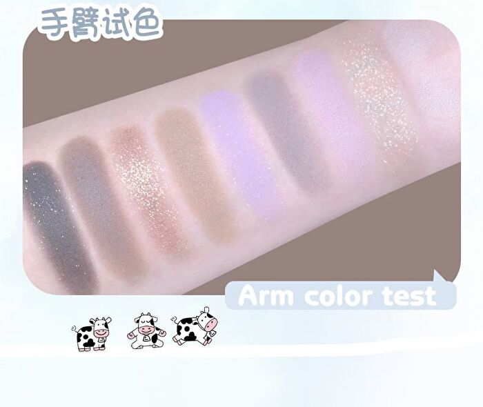 Drunken Eyes 9 Color Eyeshadow Palette - 3 Types - 02# Sweet Rabbit - 9g