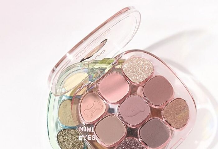 Drunken Eyes 9 Color Eyeshadow Palette - 3 Types - 02# Sweet Rabbit - 9g