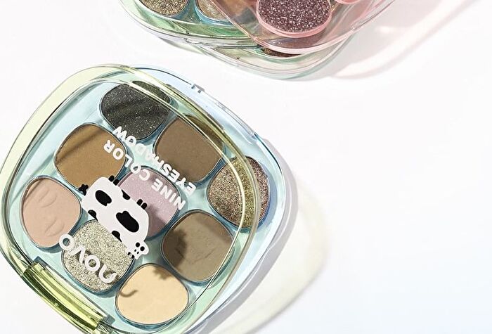 Drunken Eyes 9 Color Eyeshadow Palette - 3 Types - 02# Sweet Rabbit - 9g