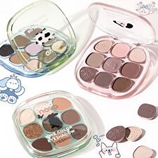 Drunken Eyes 9 Color Eyeshadow Palette - 3 Types - 02# Sweet Rabbit - 9g