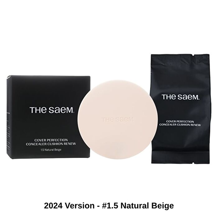 Cover Perfection Concealer Cushion Set - 2024 Version - #1.5 Natural Beige