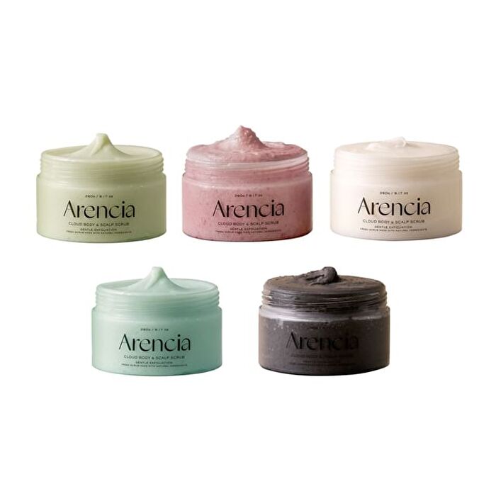 Cloud Body & Scalp Scrub - 5 Types - White Tea & Neroli