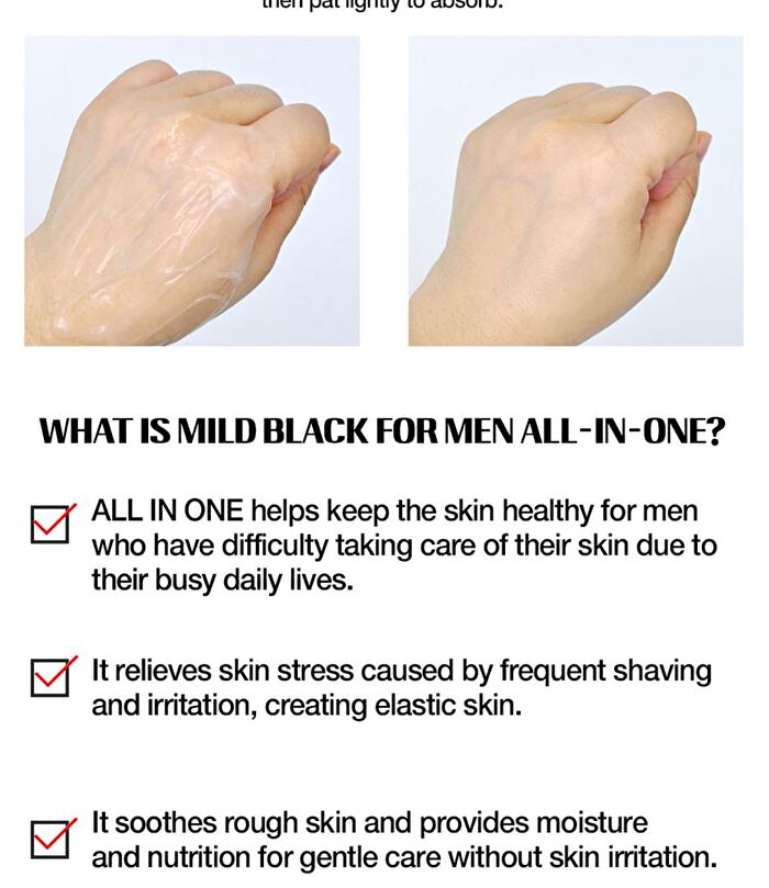 Mild Black For Man All In One - 260ml