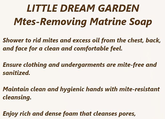 Little Dream Garden Mites Removing Matrine Soap - #100g
