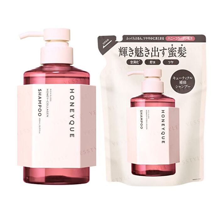 Bottle Works Honeyque Rich Gloss Shampoo - 400ml Refill