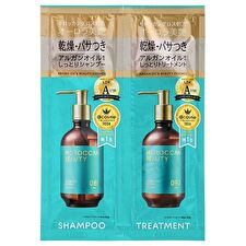 Bottle Works Moroccan Beauty Deep Moist Shampoo & Treatment Trial Set - 12ml x 2