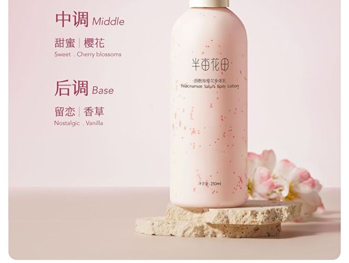 Little Dream Garden Niacinamide Sakura Body Lotion - #Lotion - 250ml