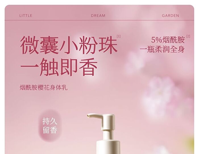 Little Dream Garden Niacinamide Sakura Body Lotion - #Lotion - 250ml