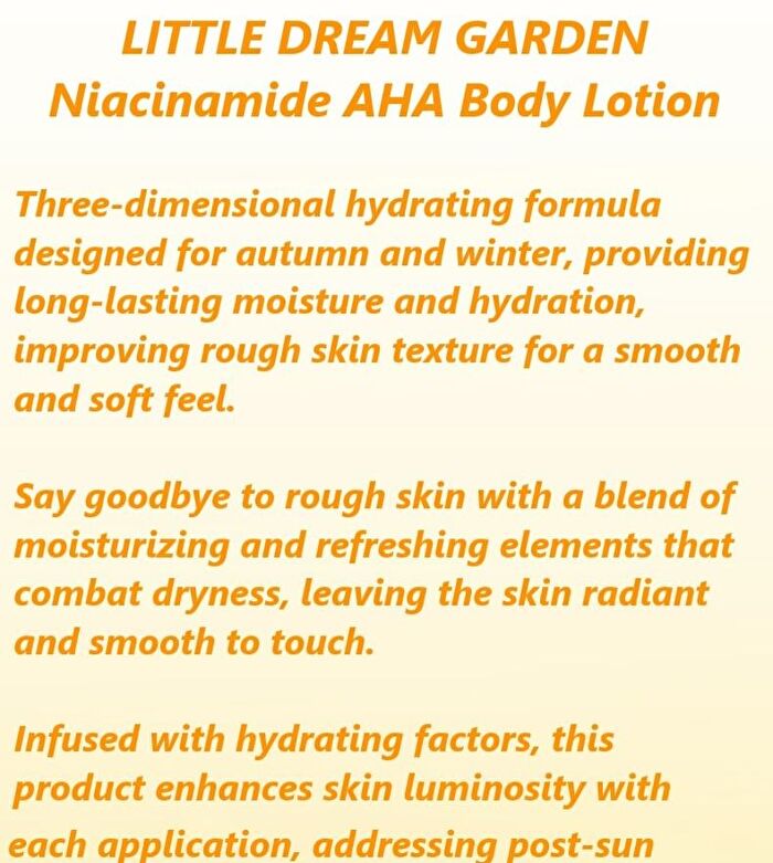 Little Dream Garden Niacinamide AHA Body Lotion - 250ml