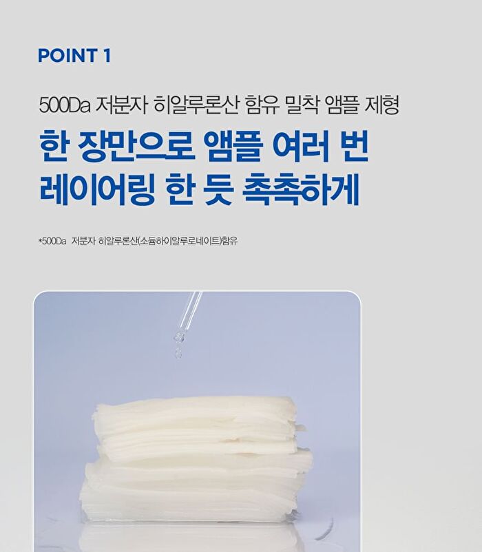 Dermatory Hyal Shot Barrier Daily Ampoule Mask B5 - 350g x 30 sheets